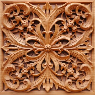 Floral Relief Detail